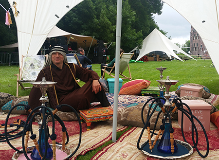 Echte levende slangen